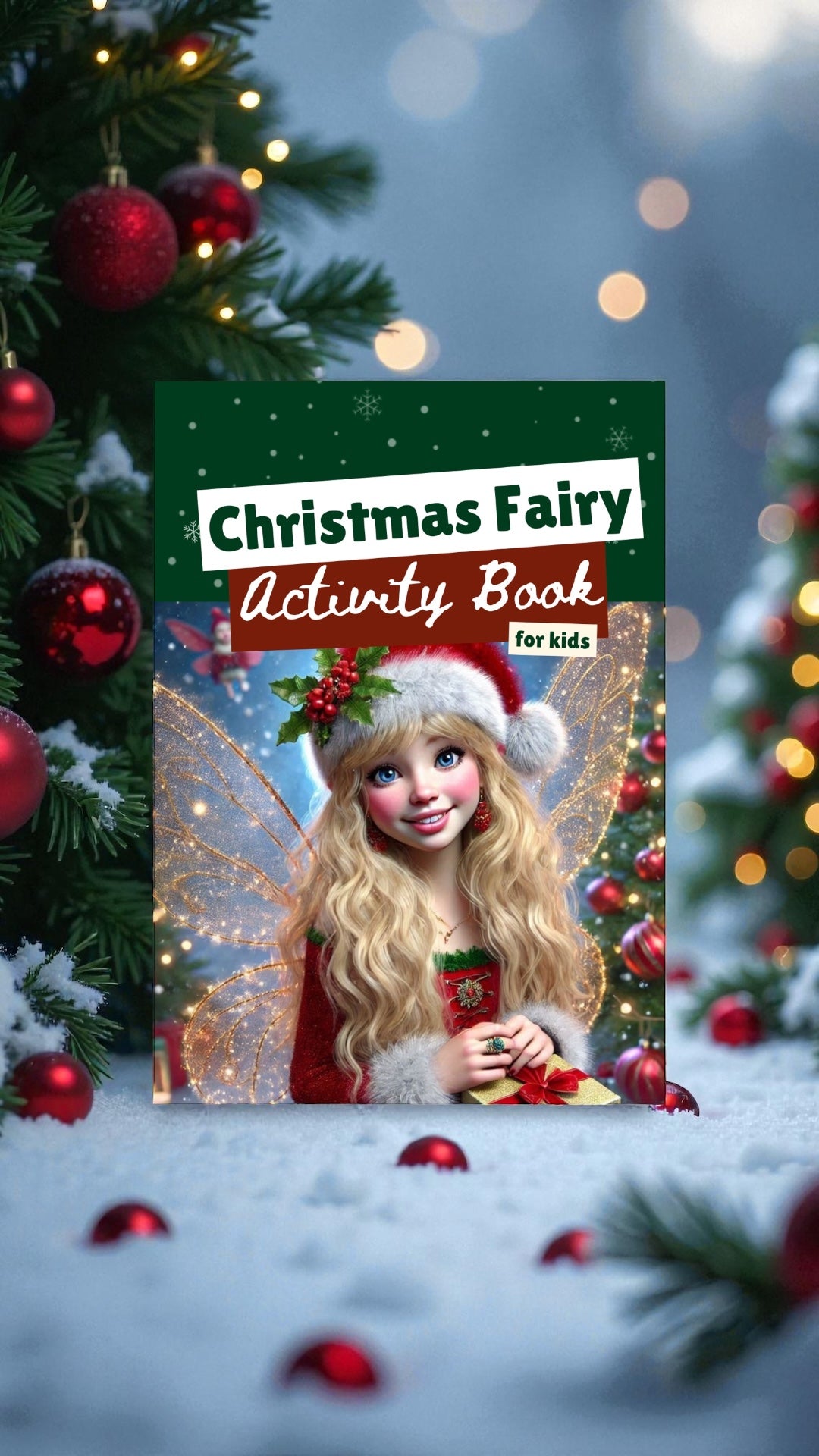 🧚♀️✨ Christmas Fairies Activity Book 🎄