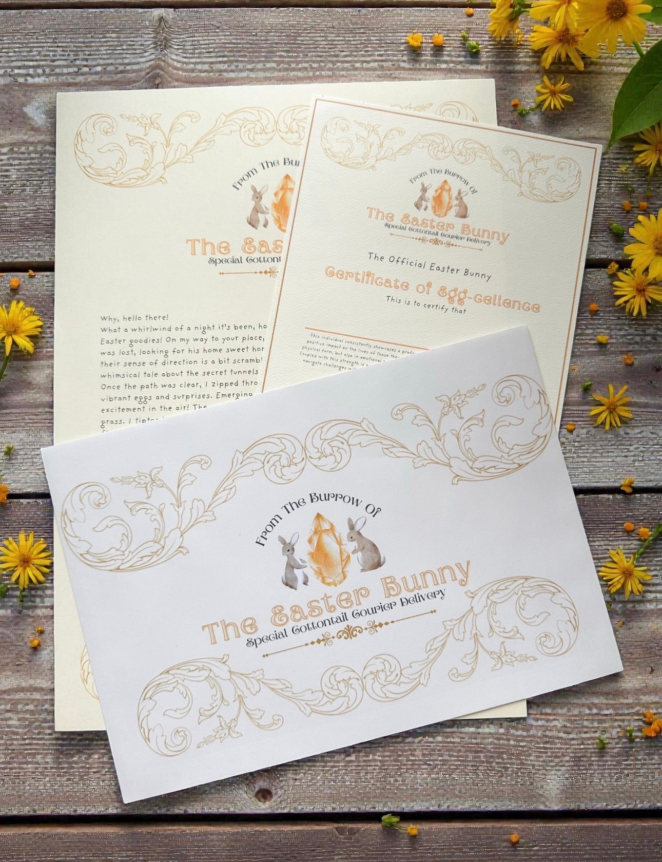 🐰 Easter Letter Bundle – No Personalisation
