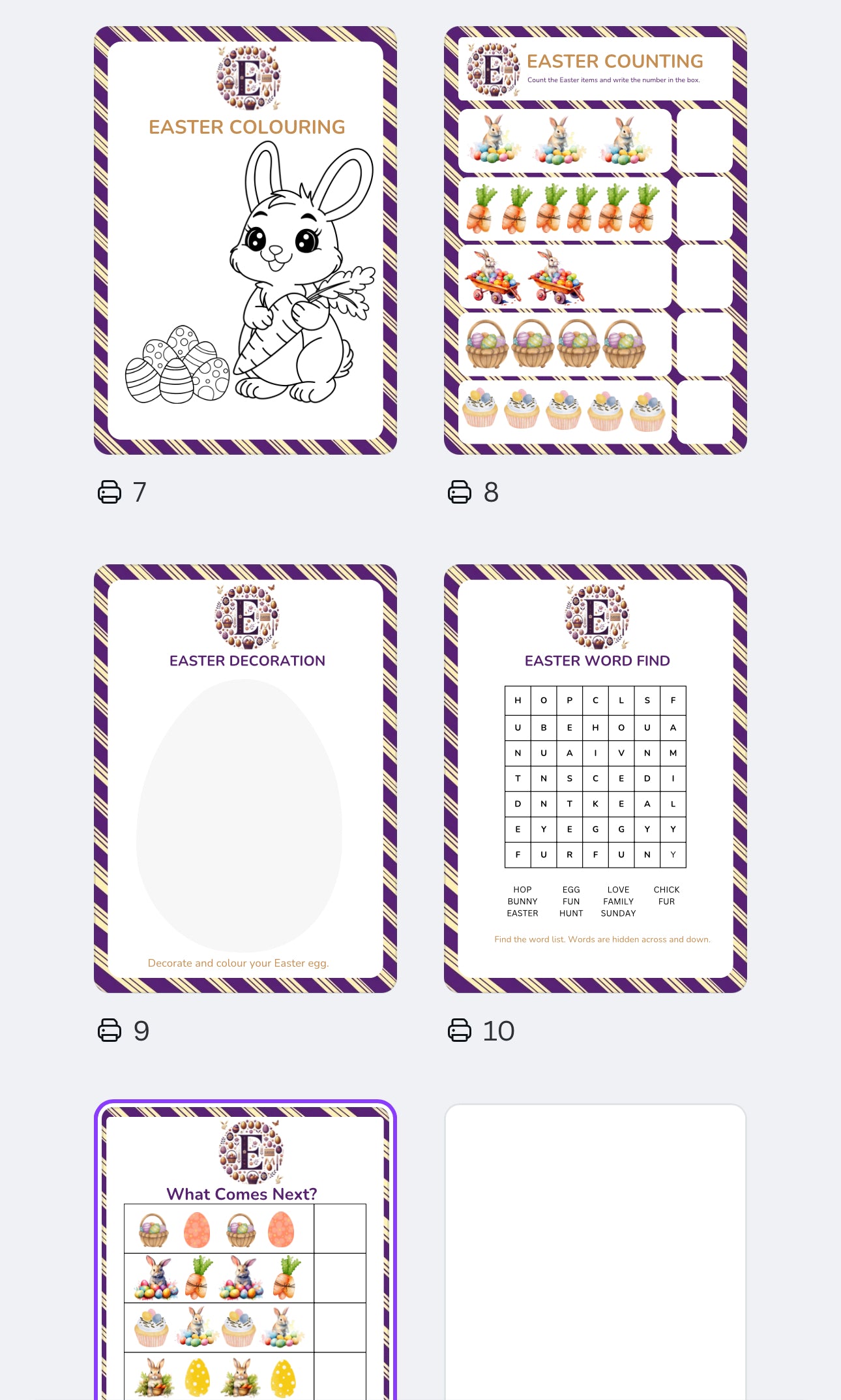 🐰✨ Easter Activity Book – Digital Download ✨🐣