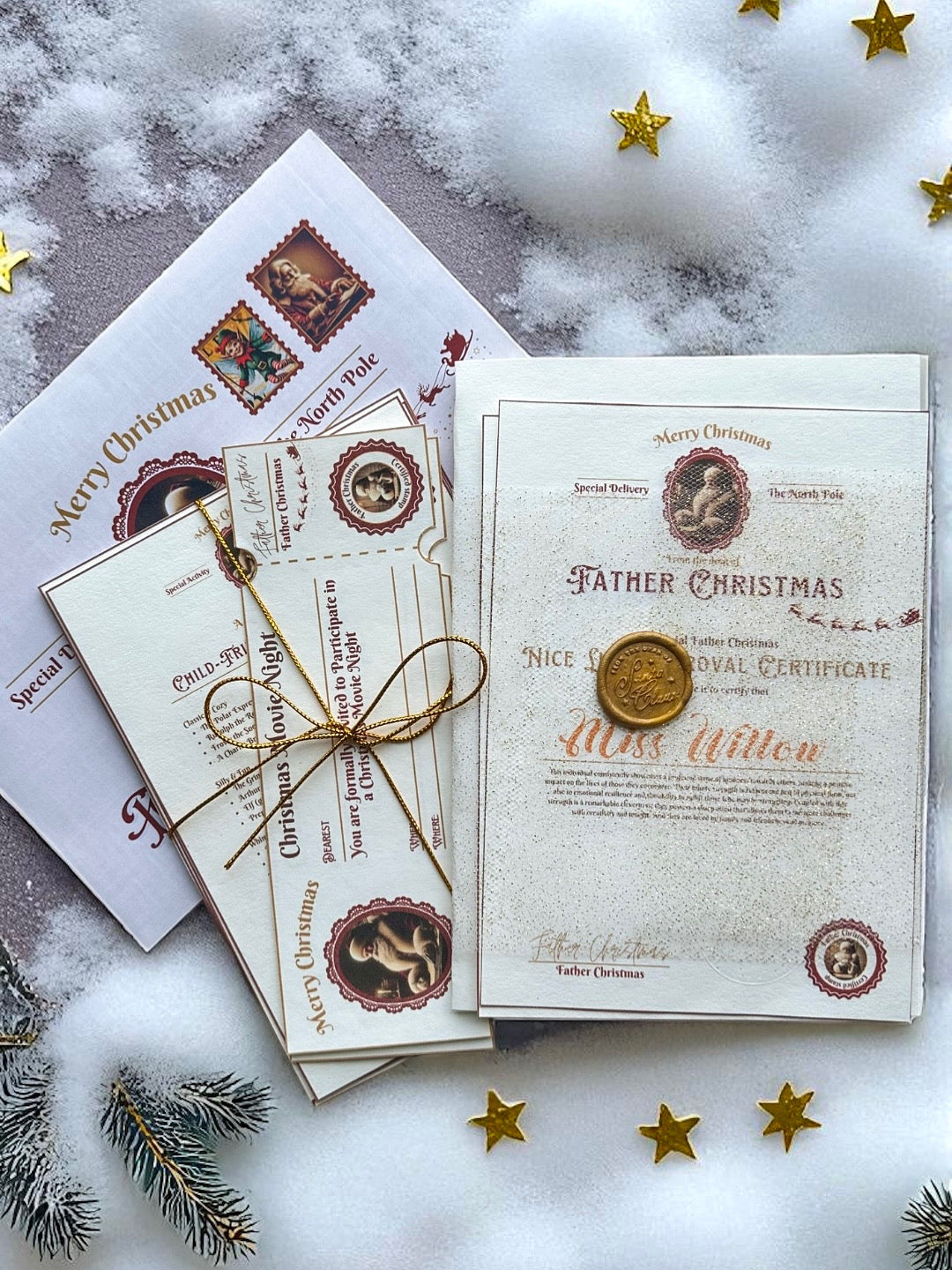 🎄 Vintage Father Christmas Letter 🎄