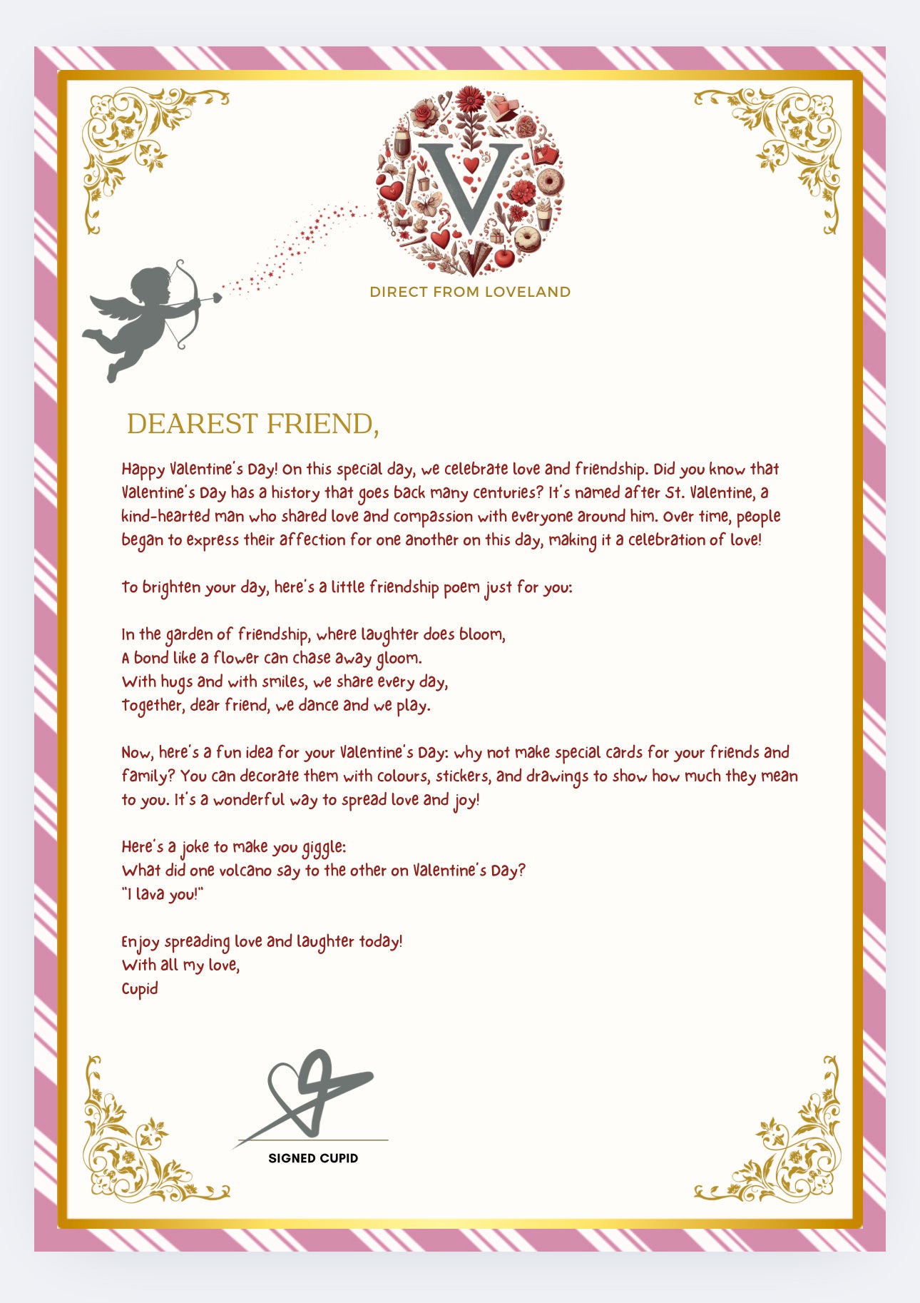 💘Retro Valentine’s Letters 💘