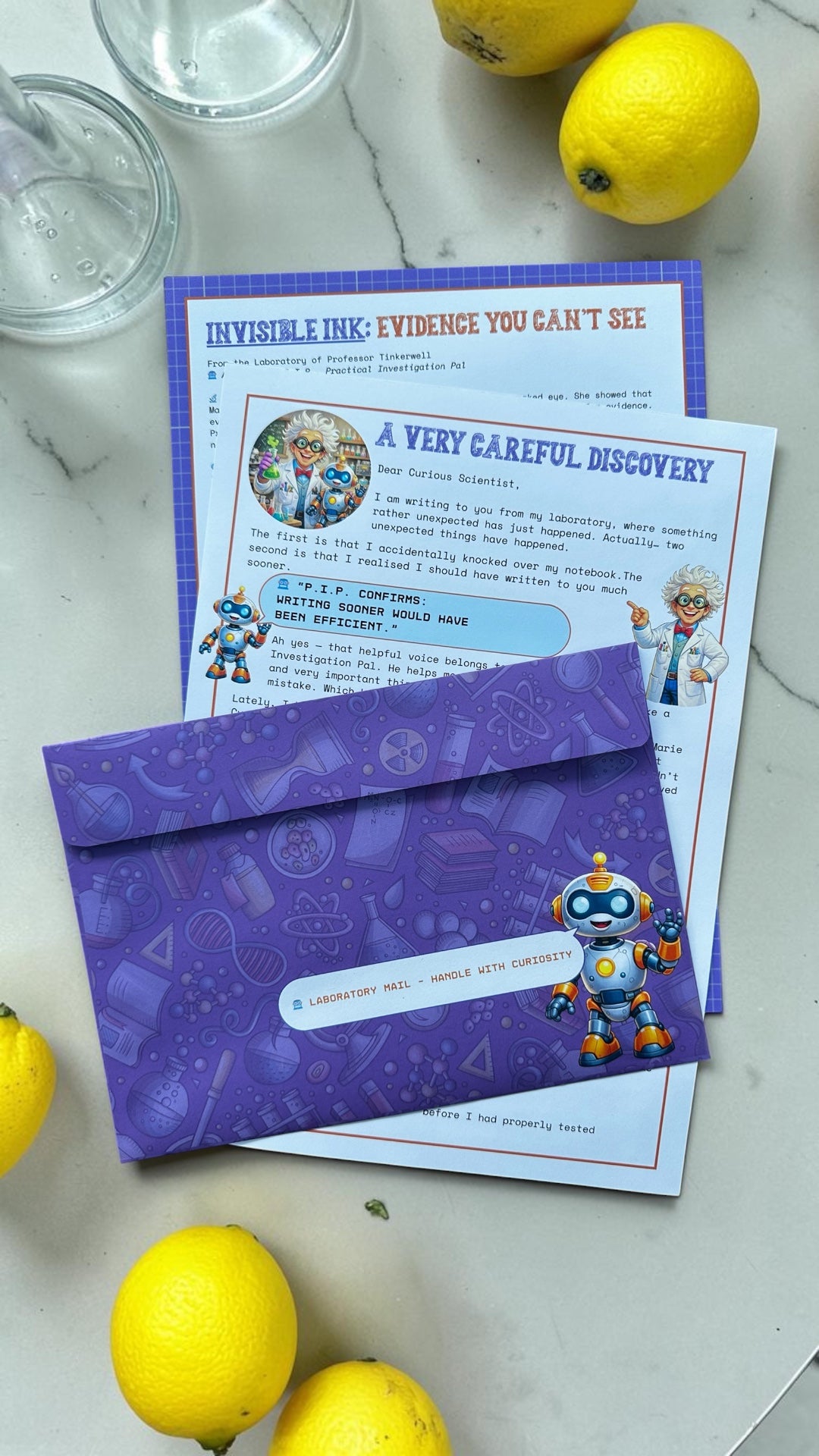 🧪 Professor Tinkerwell’s Curious Experiments