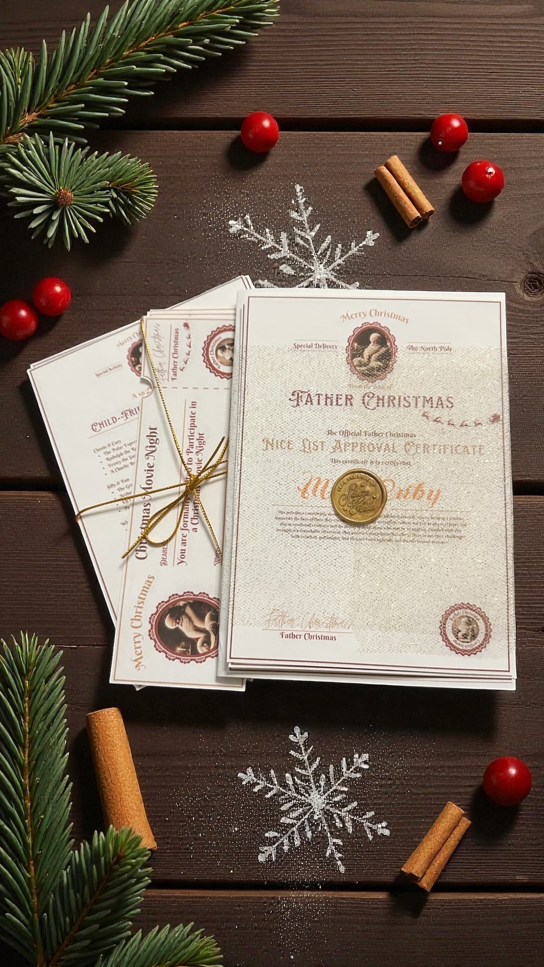 🎄 Vintage Father Christmas Letter 🎄