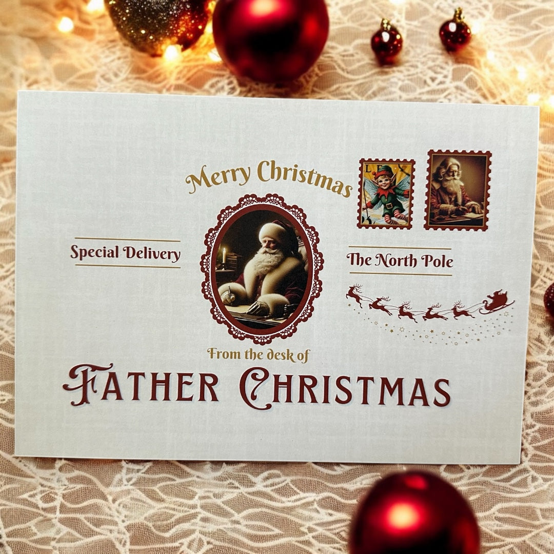 🎄 Vintage Father Christmas Letter 🎄