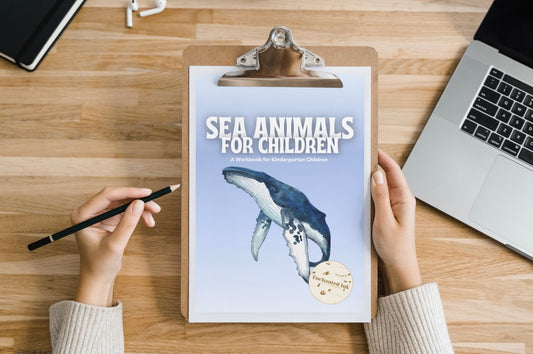 🐠🌊 Sea Animals Workbook – Digital Download 🐳🐚
