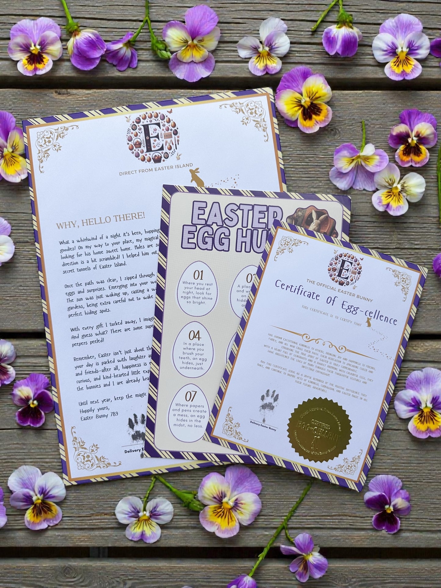 🐰 Easter Letter Bundle – No Personalisation