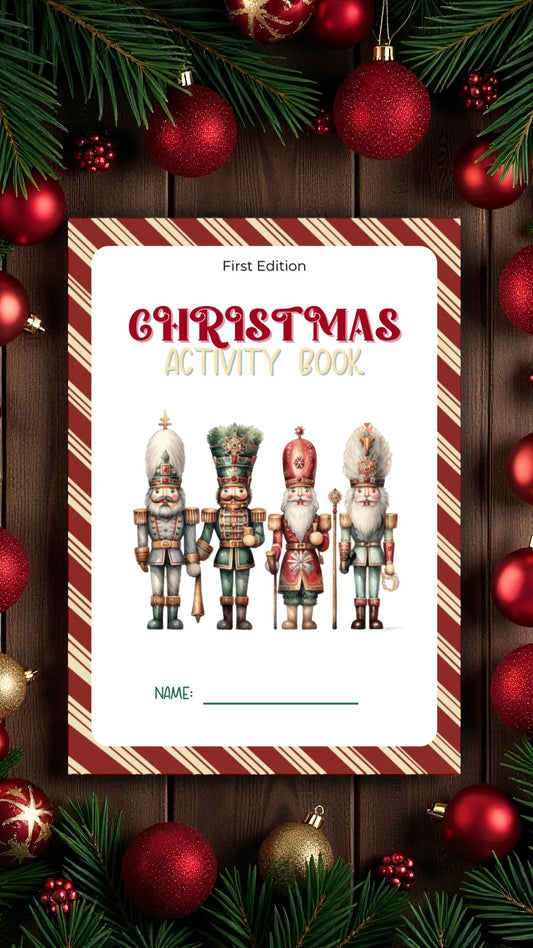 🎅✨ Christmas Activity Book – First Edition 🎁