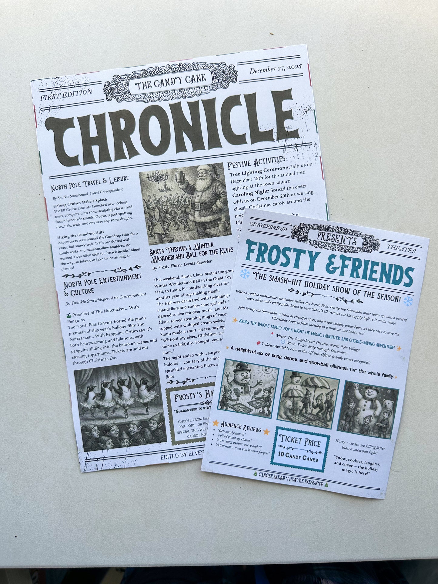 📰✨ Christmas Newspapers ✨📰