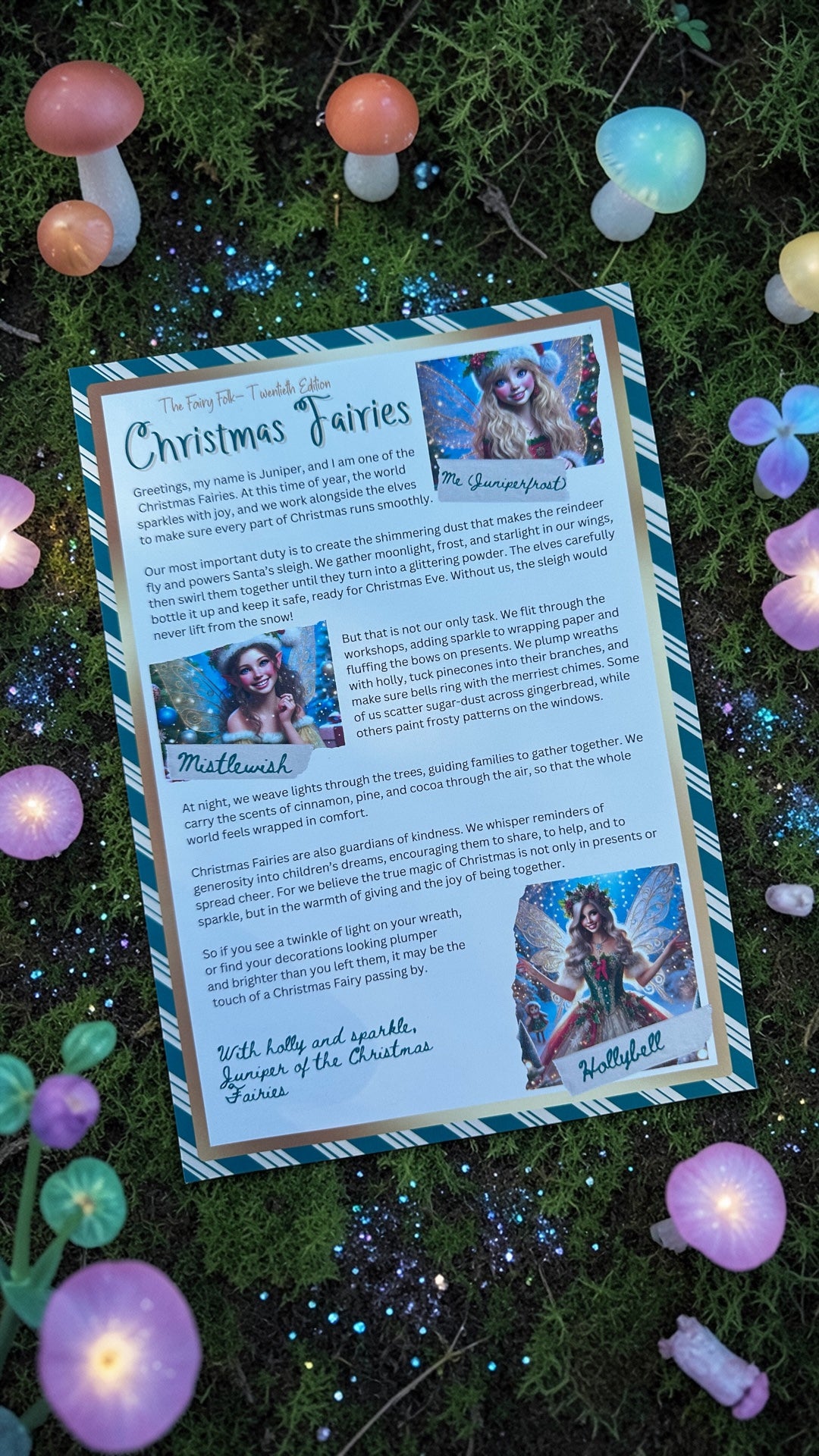 🧚‍♀️ Fairy Folk-Christmas Fairies 🎄✨