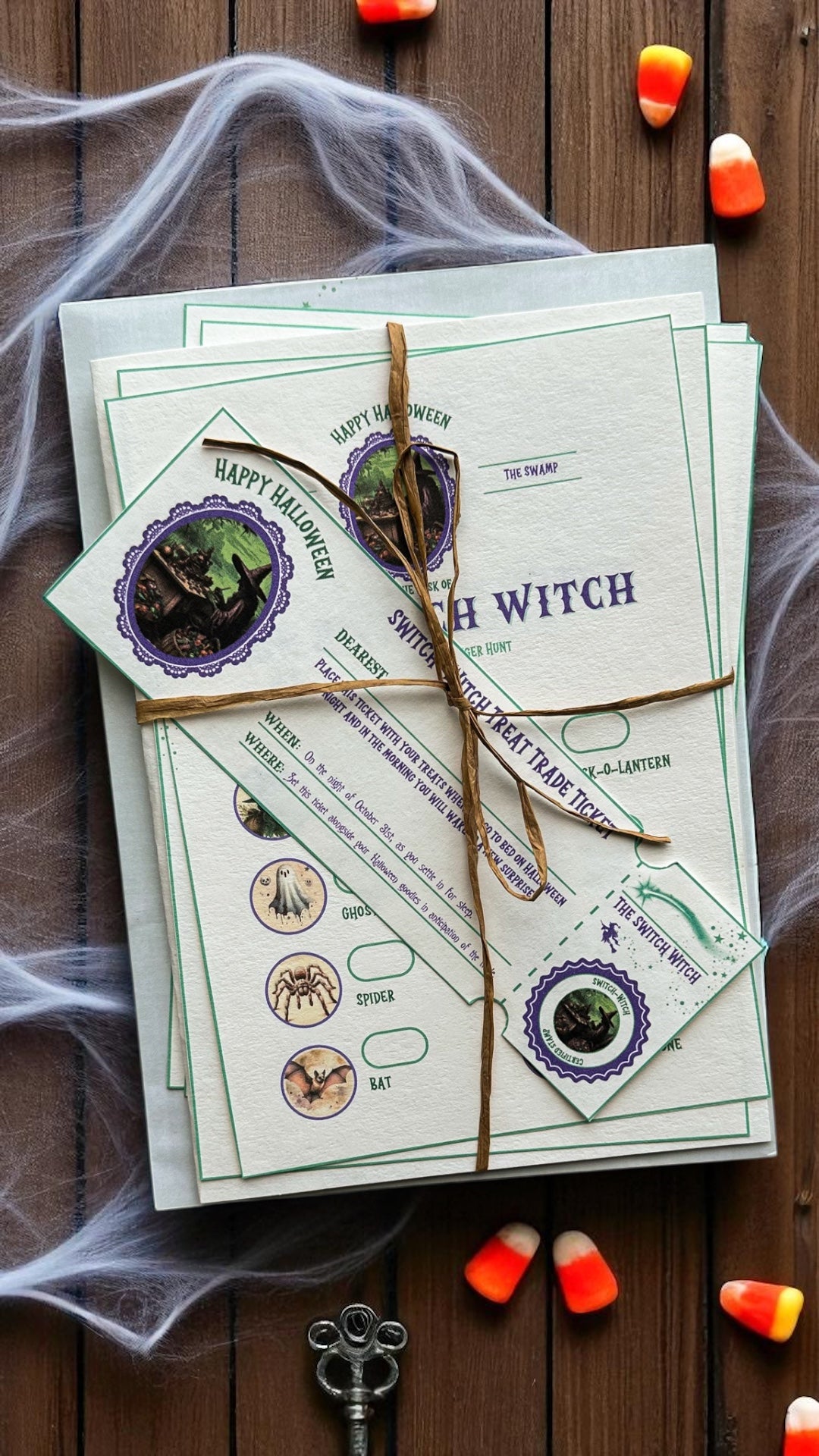 🧙‍♀️✨ Vintage Switch-Witch Letter