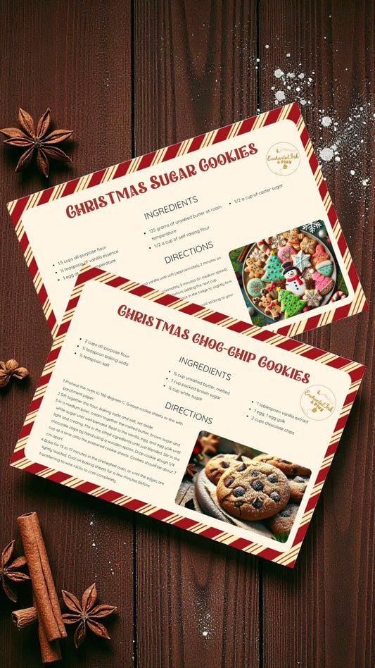 🎄✨ Christmas Digital Recipe Cards-First Edition 🍪