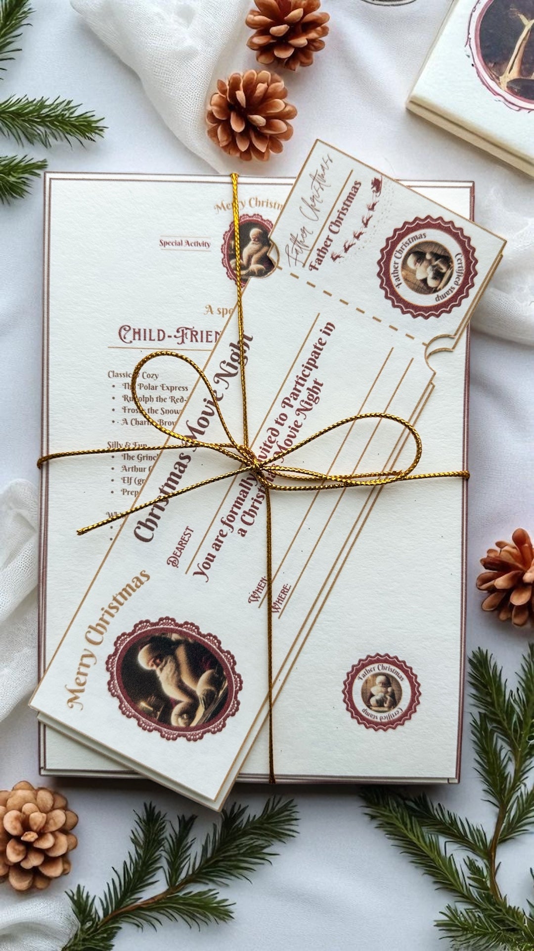 🎄 Vintage Father Christmas Letter 🎄