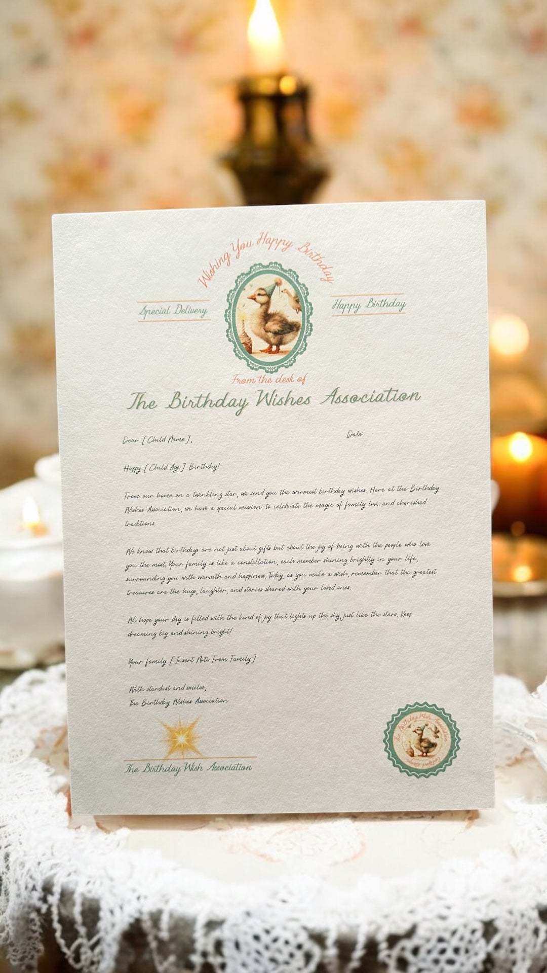 ✨ The Birthday Wish Association ✨