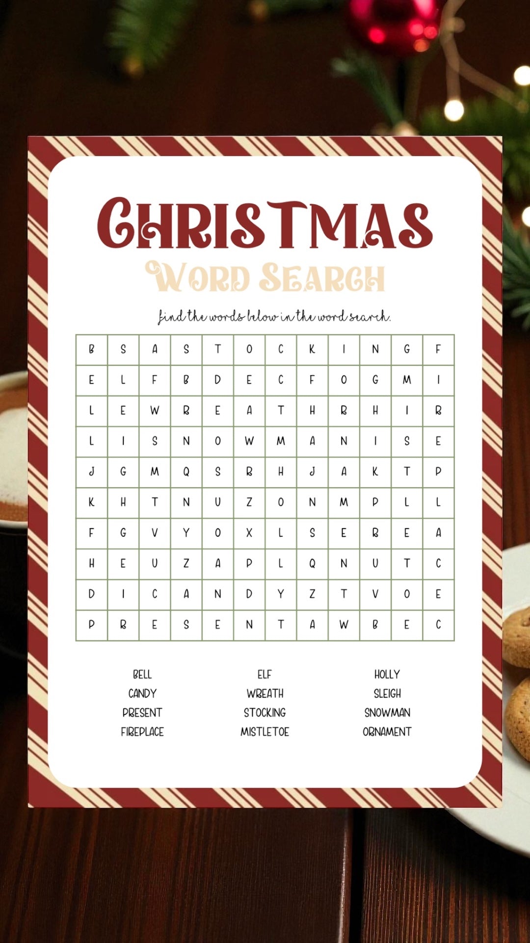 🎅✨ Retro Christmas Printable Pack – Digital Download ✨🎄