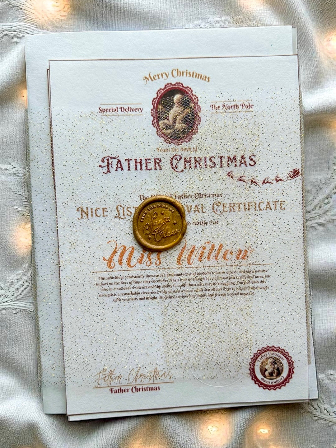 🎄 Vintage Father Christmas Letter 🎄