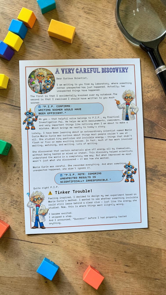 🧪 Professor Tinkerwell’s Curious Experiments