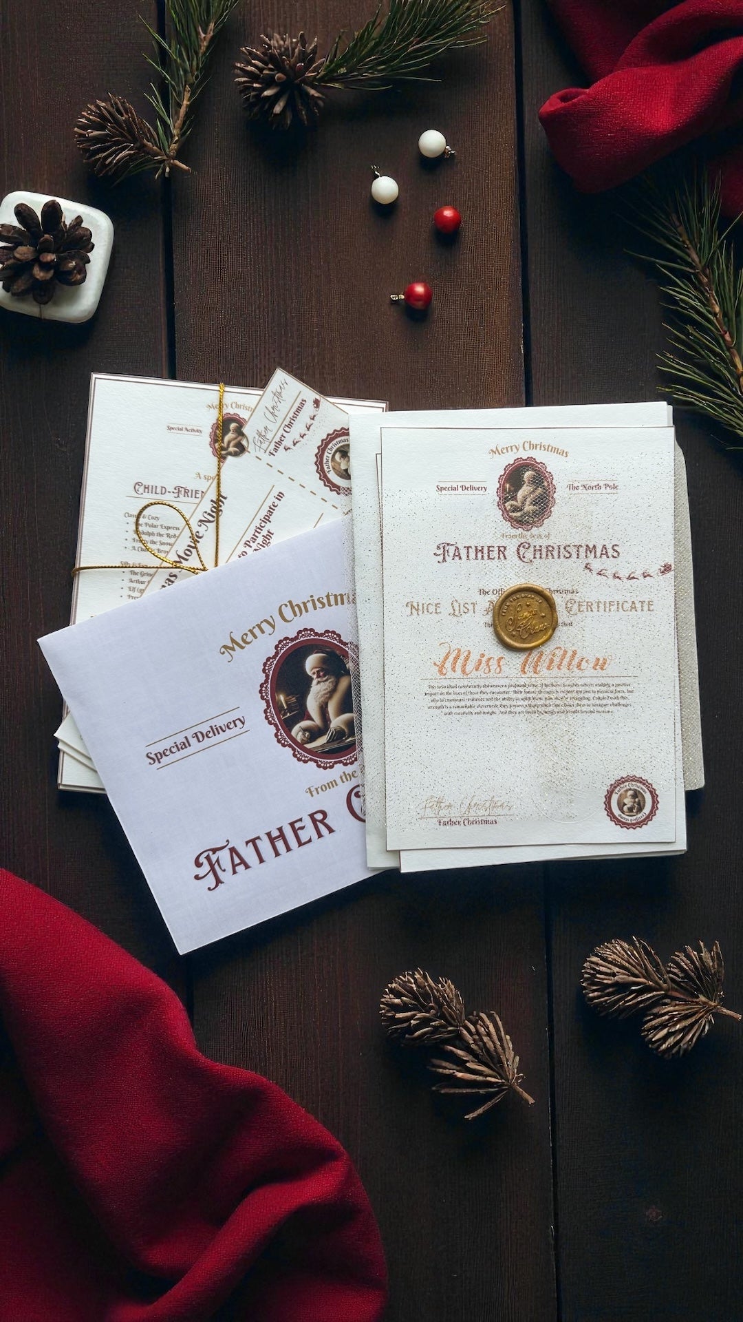 🎄 Vintage Father Christmas Letter 🎄