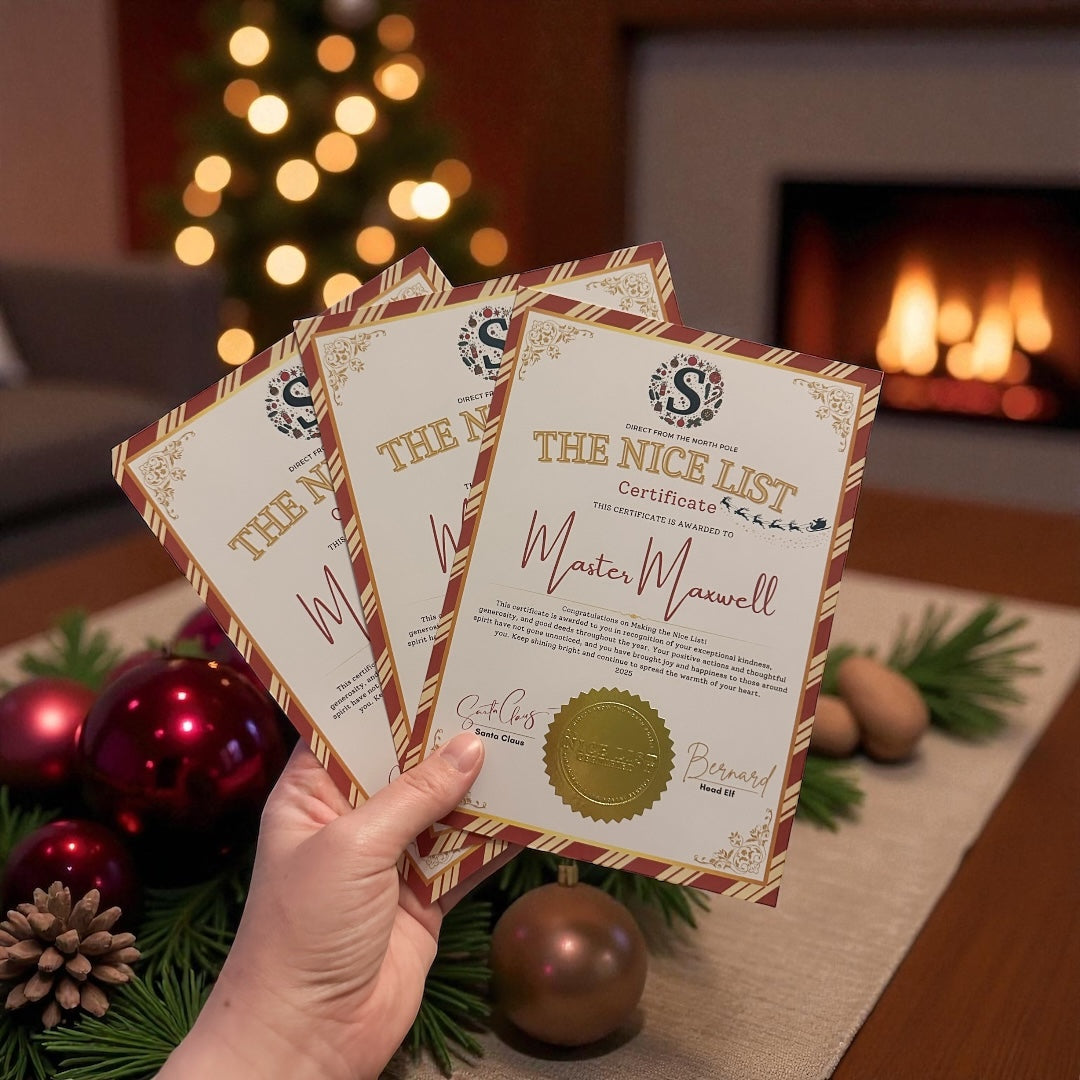 🎅✨ Retro Christmas Santa Letter ✨