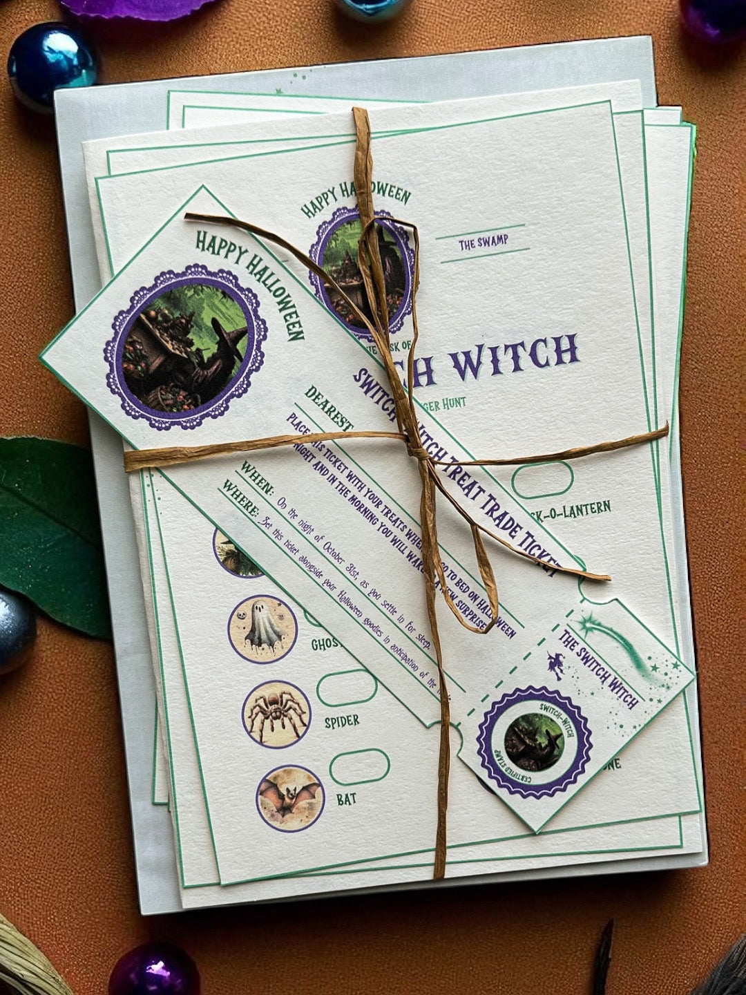 🧙‍♀️✨ Vintage Switch-Witch Letter