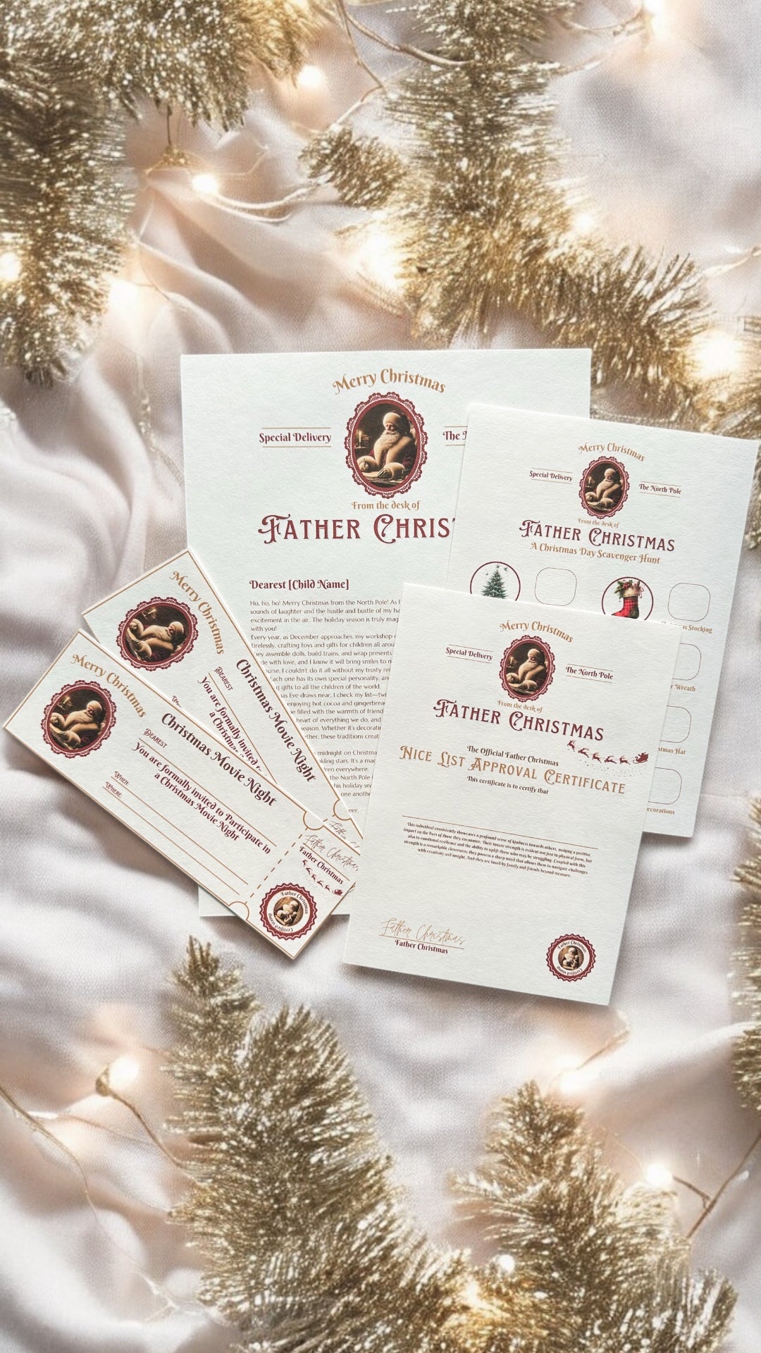 🎄 Vintage Father Christmas Letter 🎄